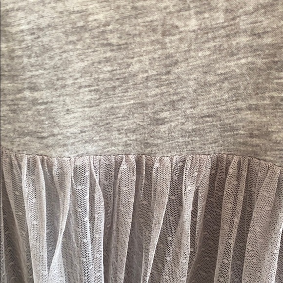 Ryu gray lace velvet and floral S dress - Picture 8 of 8